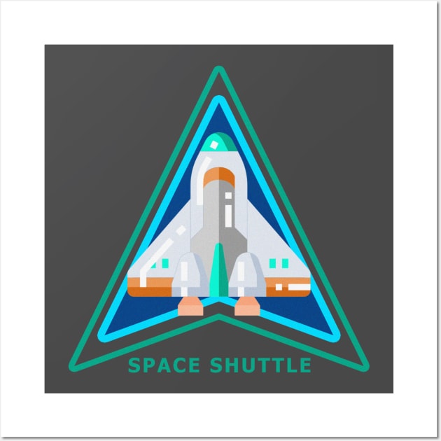 SPACE SHUTTLE OF NASA Wall Art by Trangle Imagi